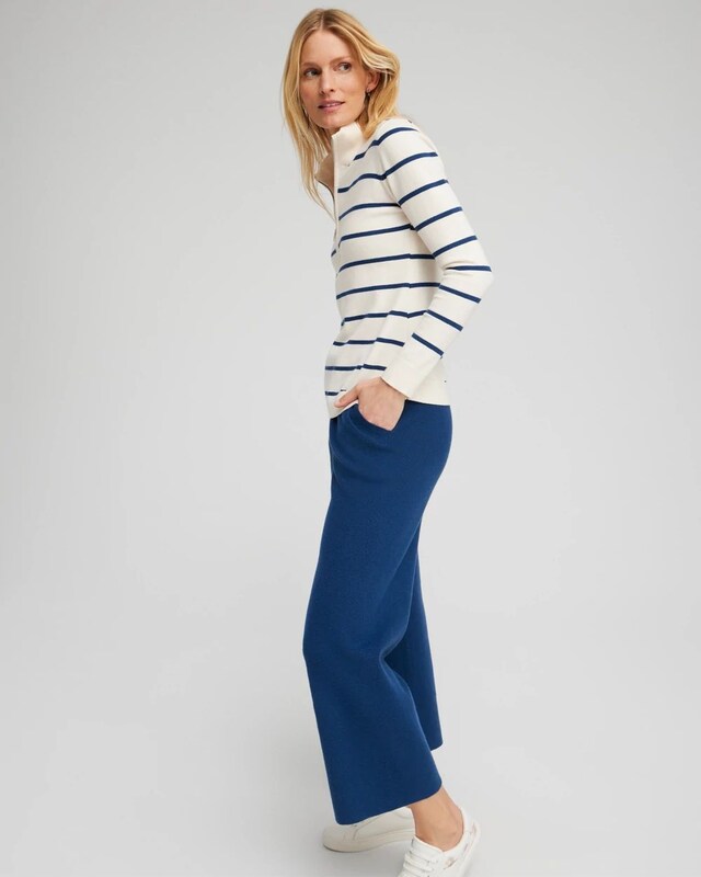 Zenergy Luxe Cashmere Blend Cropped Pants - image 2
